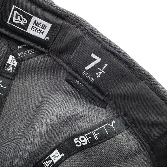 New Era 59Fifty MLB Colorado Rockies Fitted Flat Bill Hat - Size 7 1/4 - Picture 7 of 8